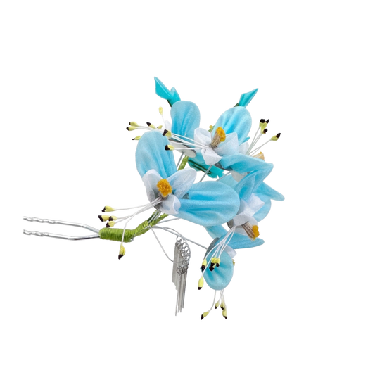 戸村講座【露草①】かんざしの花作り