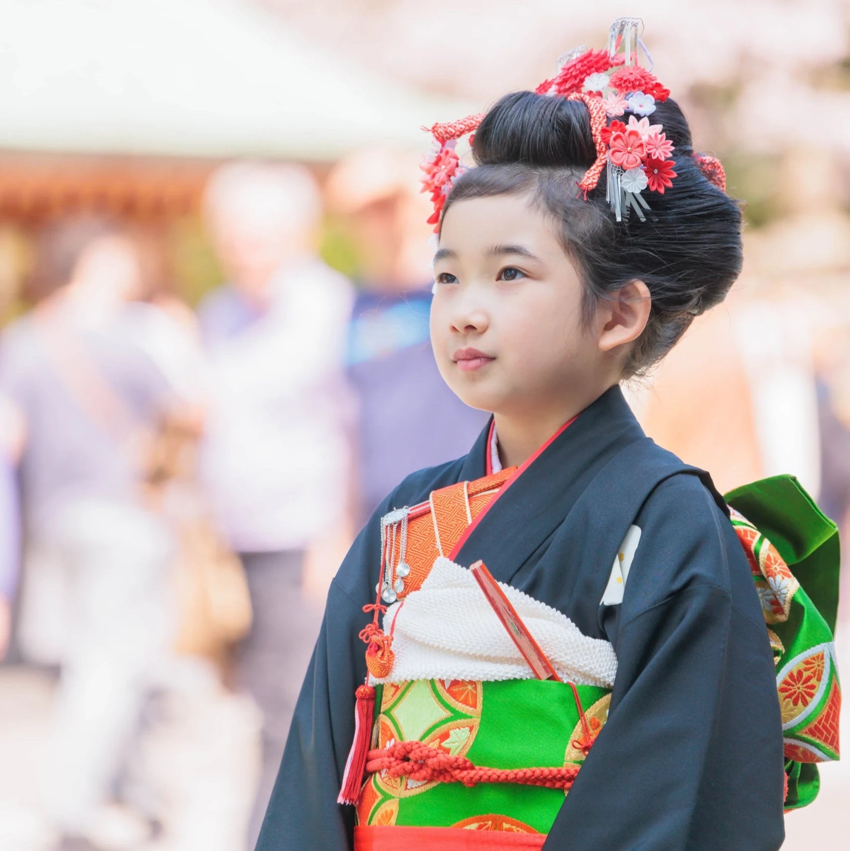 十三夜」七五三用勝山3点セット – つまみ細工 一凛堂 十三夜」七五三用勝山3点セット – つまみ細工 一凛堂