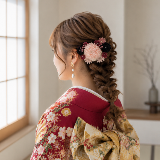 Adult hair accessory "Setsuna"