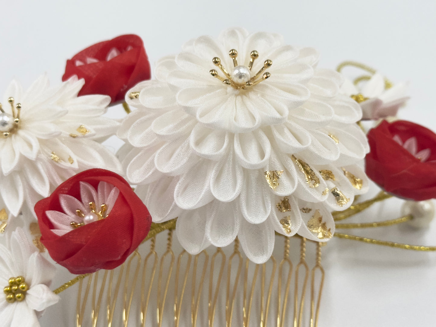 Gold scattered daisy 3-piece set
