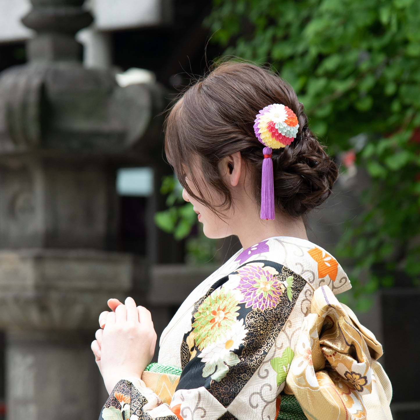 Tamakanzashi (sash)