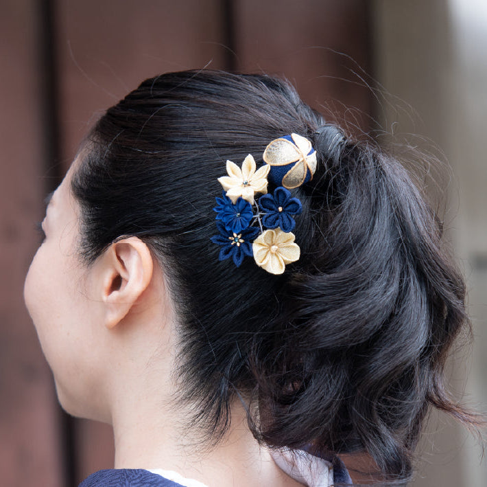 「こうじまち」玉かんざし付き2点セット