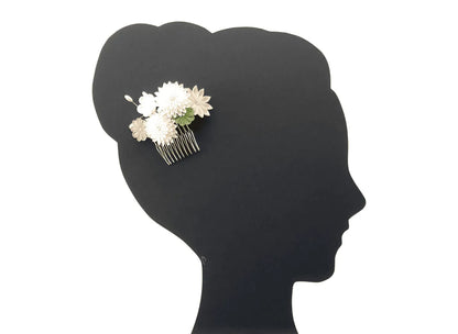 「えびす」コーム式髪飾り2点セット