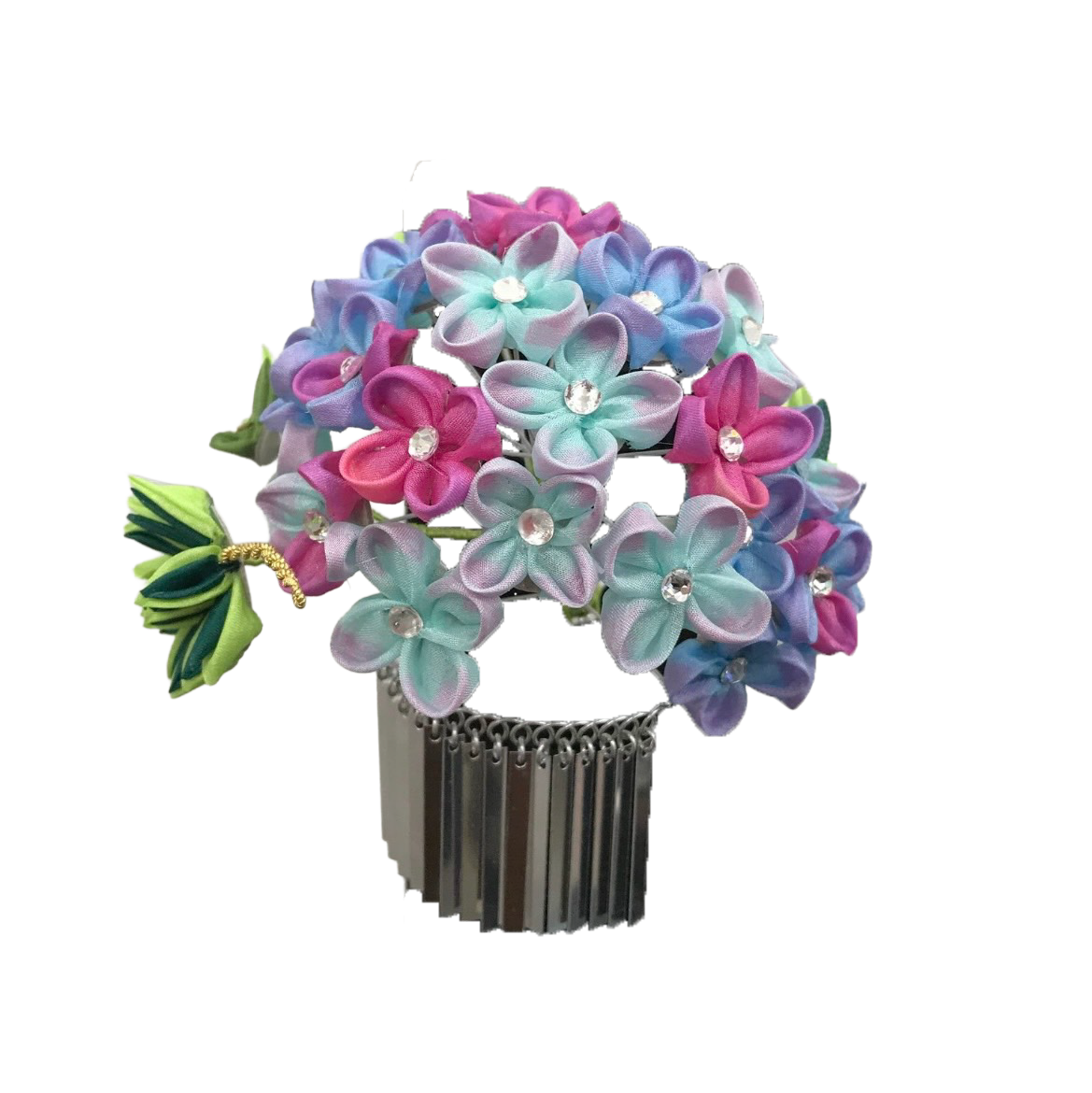 戸村講座【ぼかし紫陽花①】かんざしの花作り