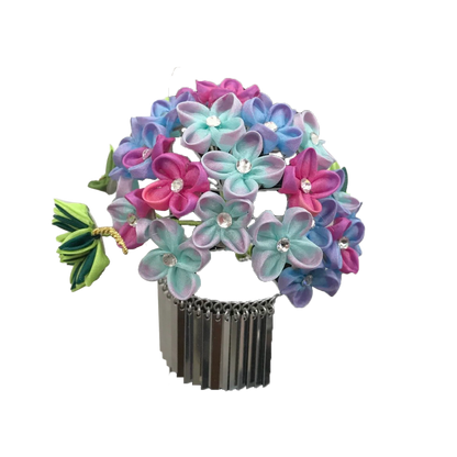 戸村講座【ぼかし紫陽花①】かんざしの花作り