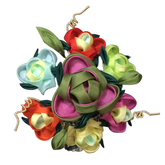 戸村講座【基礎⑤】かんざし(横差し)の花づくり