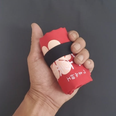 “お買い物にも便利な”くるくるコンパクトバック