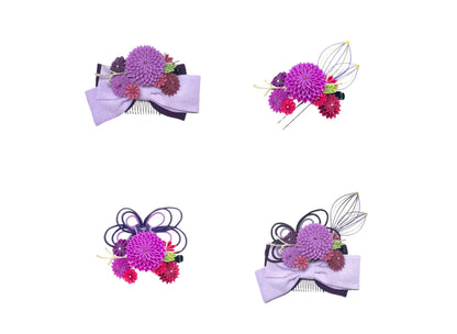 “花巳扣”梳状接发部件