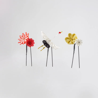 付けたし用鬼ピン・羽二重3点セット