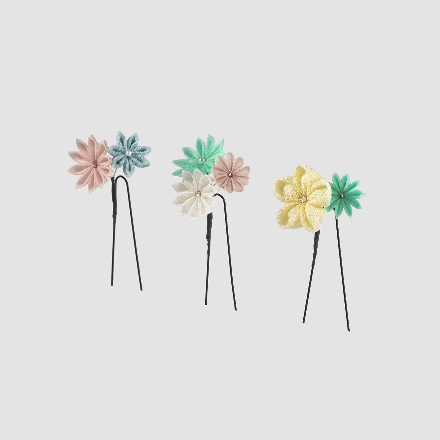 付けたし用鬼ピン・羽二重3点セット