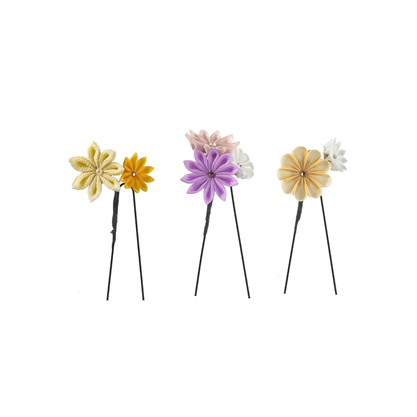 付けたし用鬼ピン・羽二重3点セット