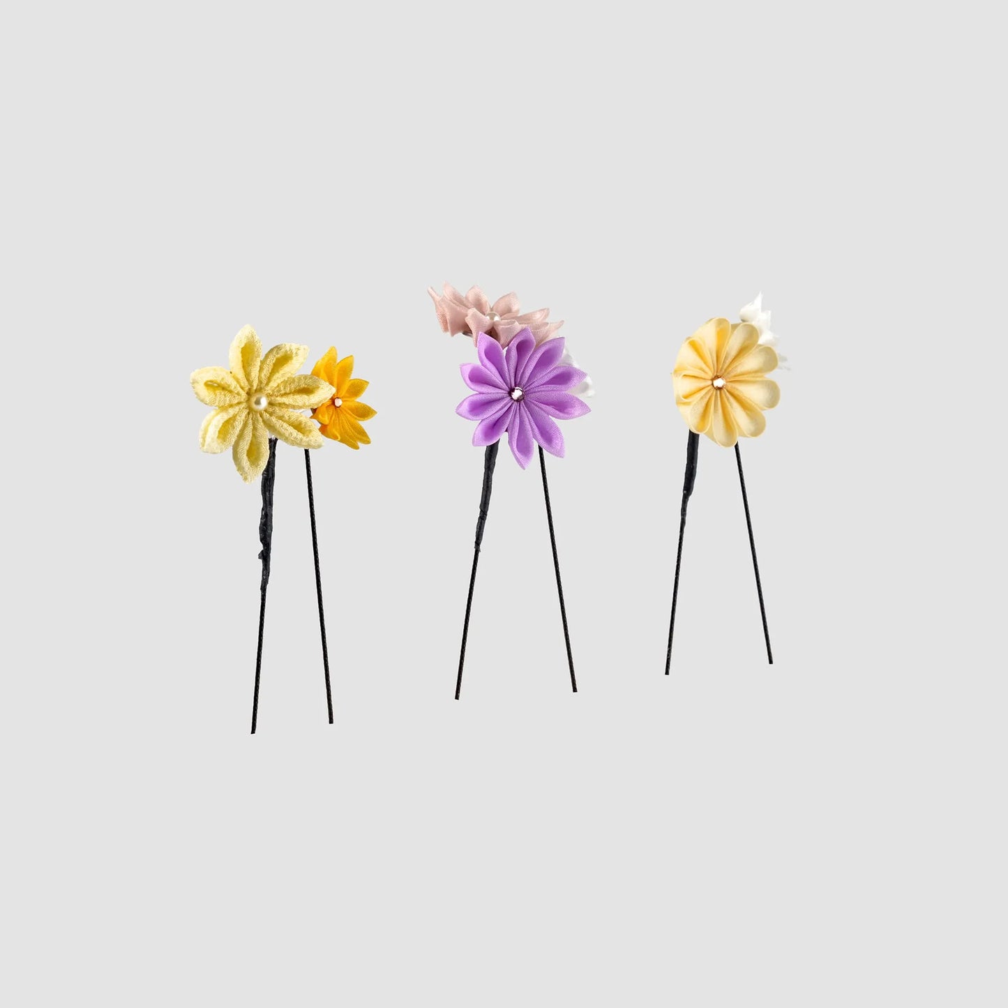 付けたし用鬼ピン・羽二重3点セット