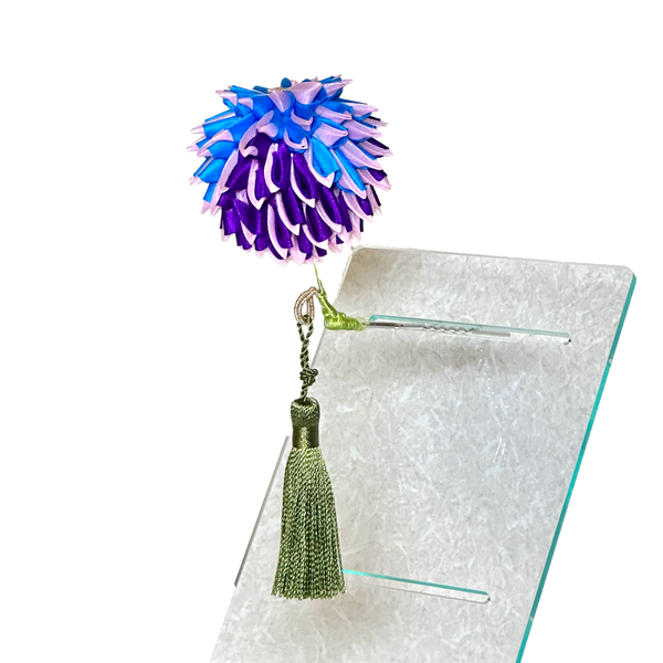 戸村講座「矢車草つまみ」① 花作り