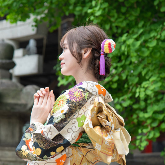 「よつや」玉かんざし(襷)