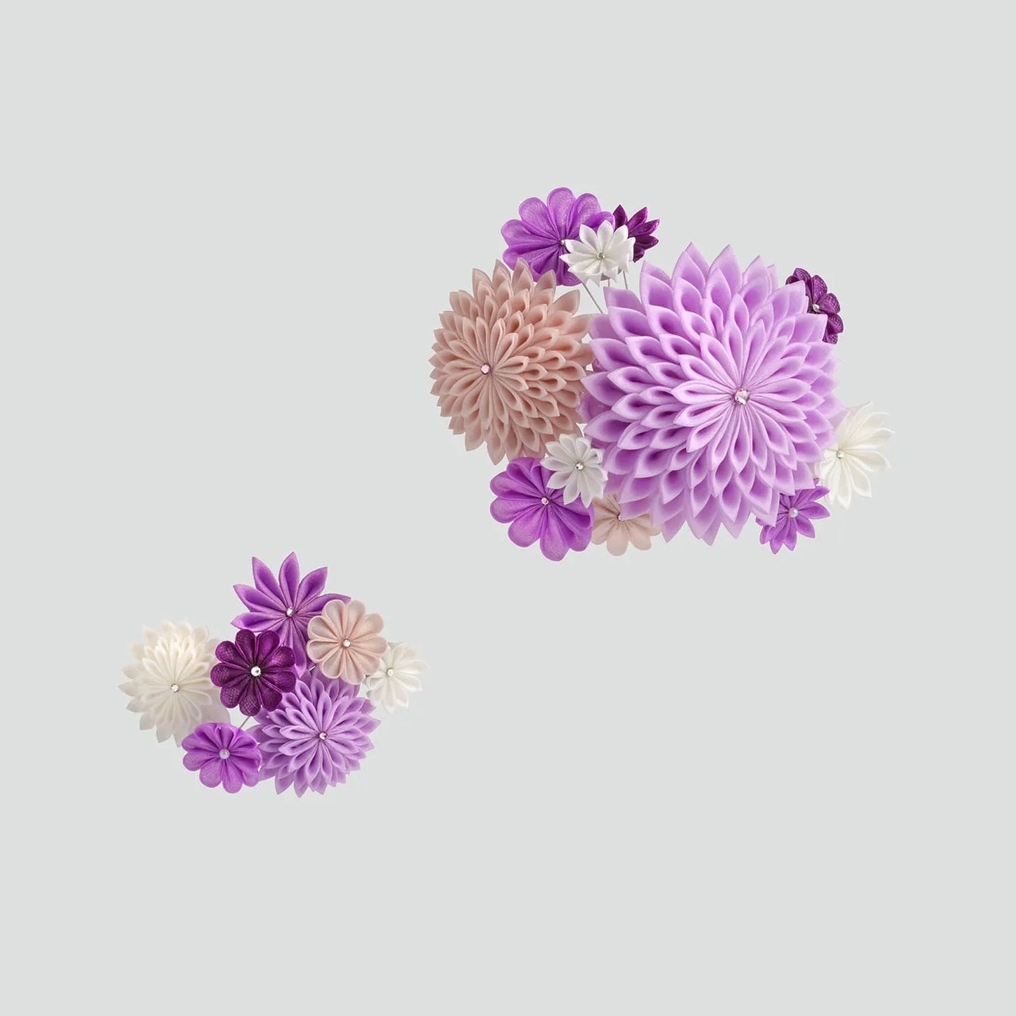 「くらまえ」成人式用段菊2点セット ※一凛堂シグネチャーモデル