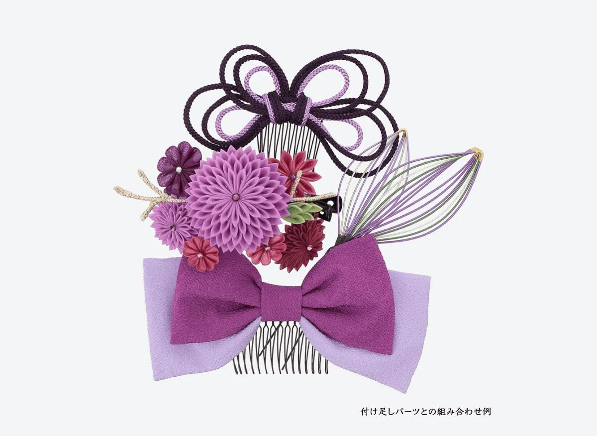 “花巳扣”梳状接发部件