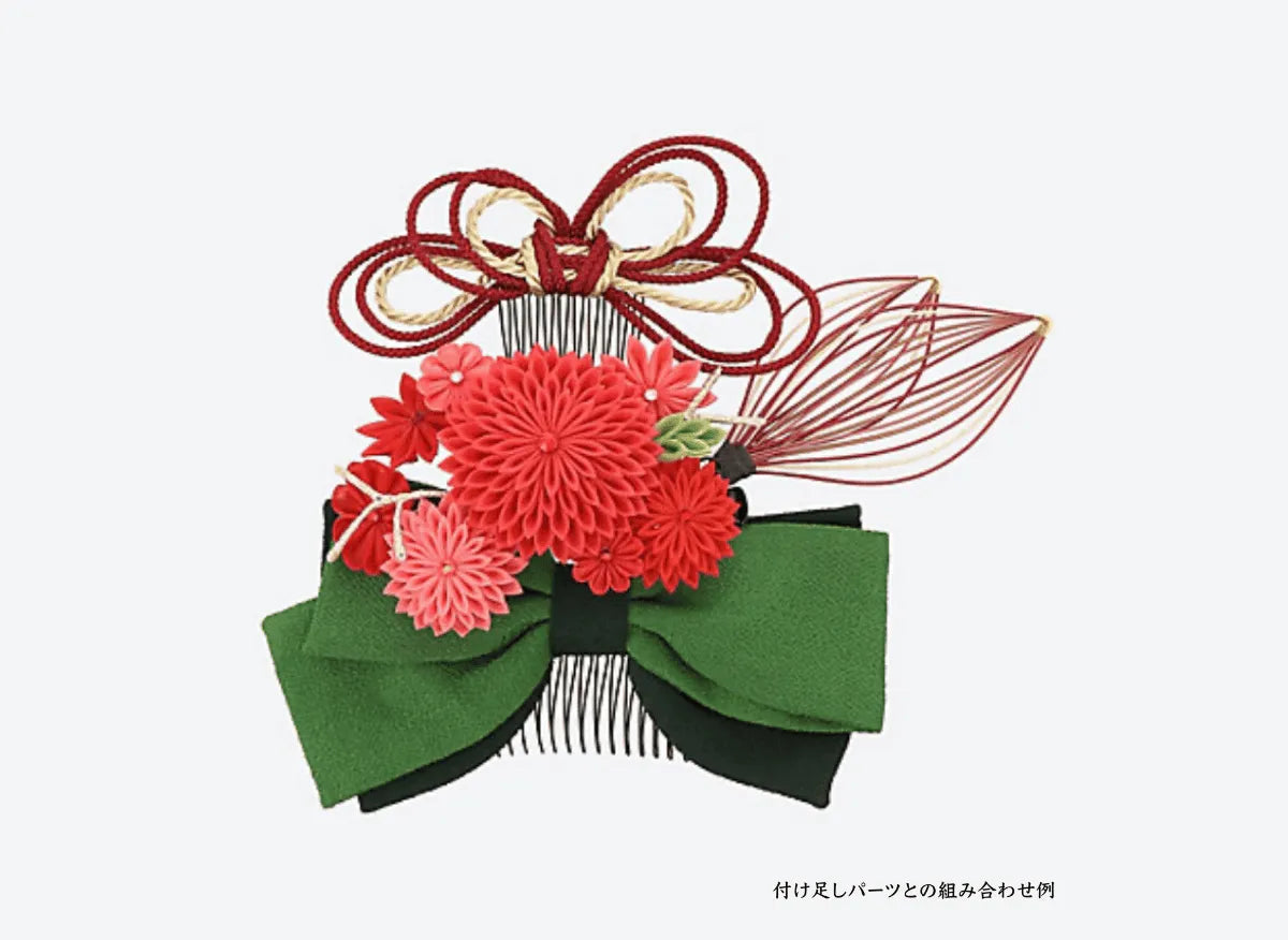 “花巳扣”梳状接发部件