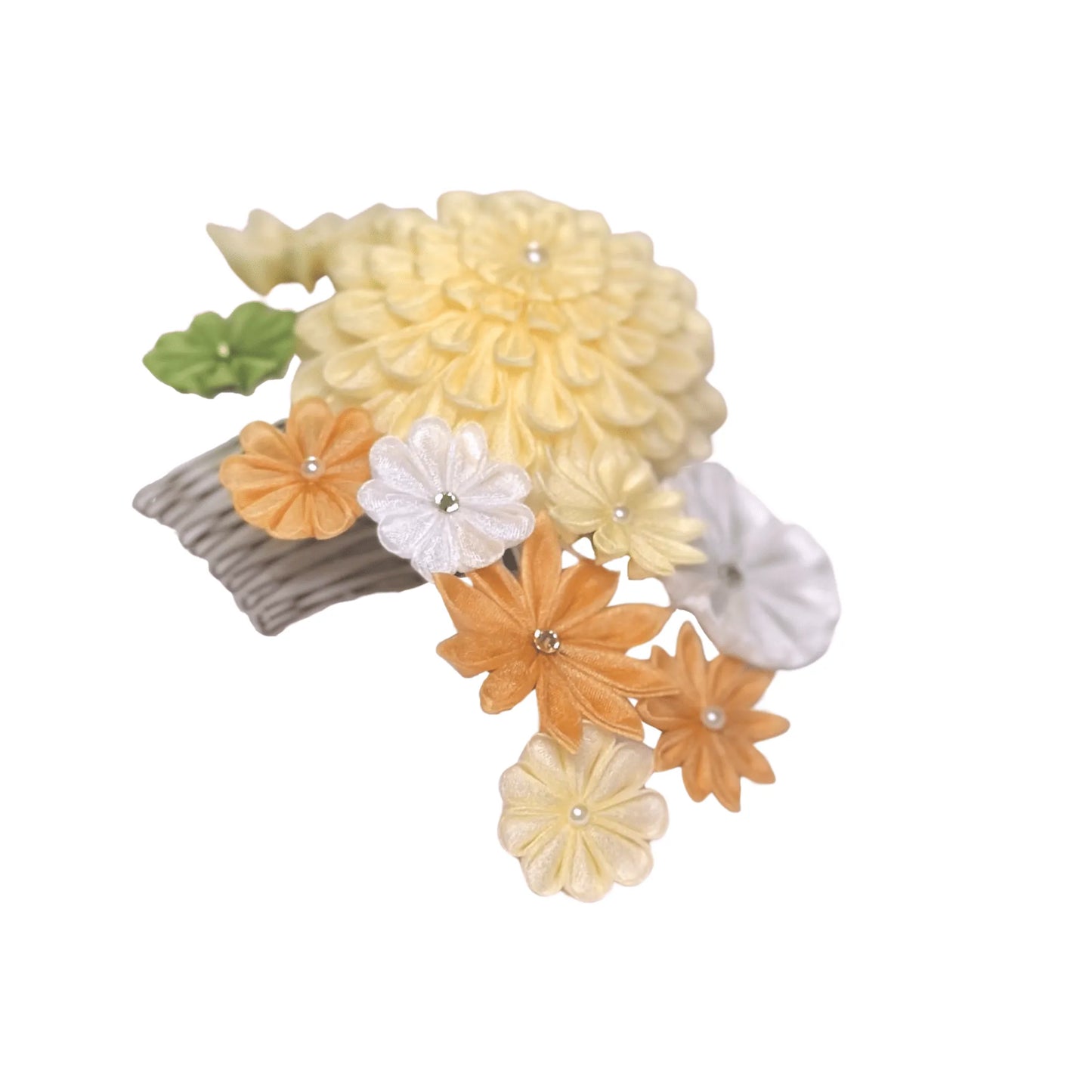 「ふかがわ」丸つまみ段菊コーム(単品)