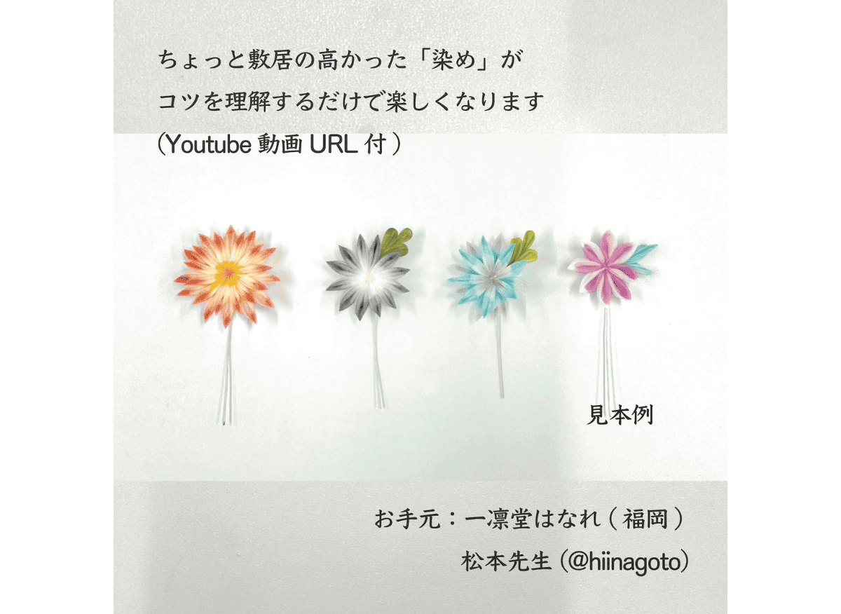 Habutae染色套装（含视频教程，4种墨水颜色）