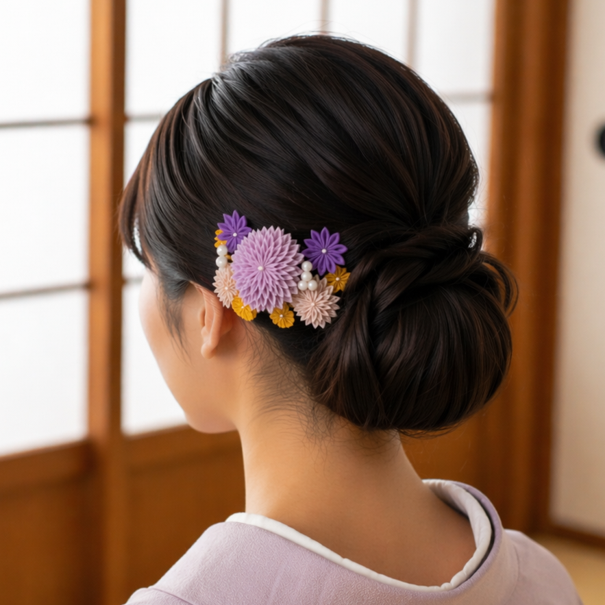 Adult hair accessory "Setsuna"