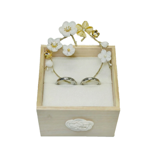 「リングピロー」ARTEDIVA紅白梅