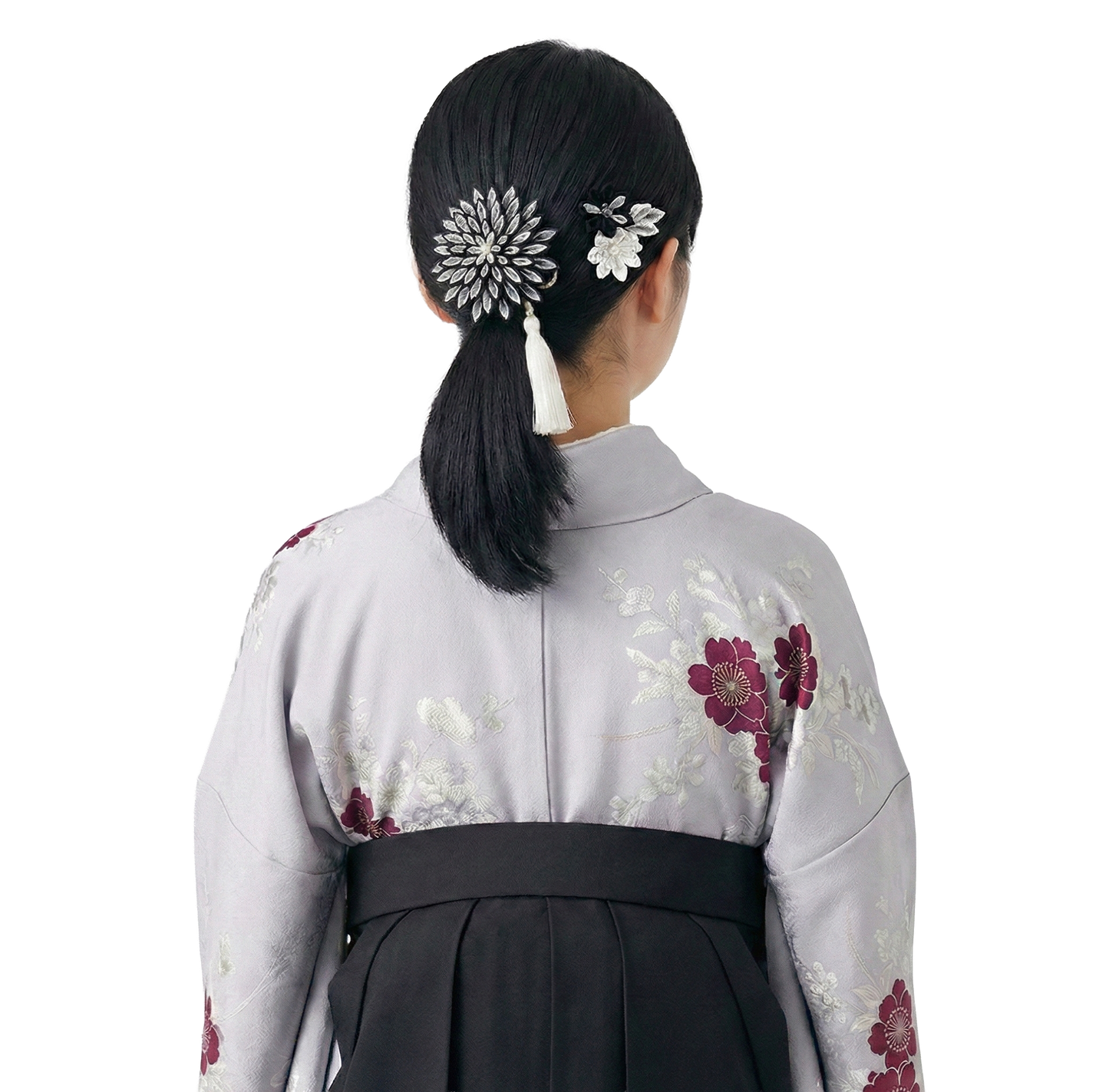 「花栞」一越ちりめん段菊・コーム, Uピン付き