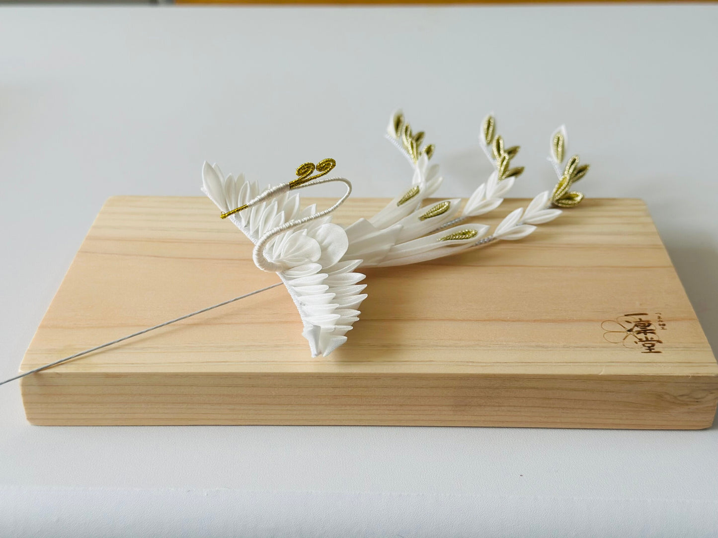 羽二重の鳳凰(Uピン仕立て)