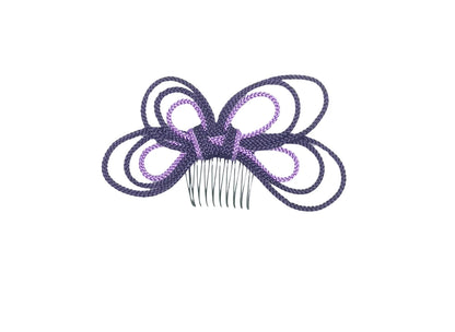 “花巳扣”梳状接发部件