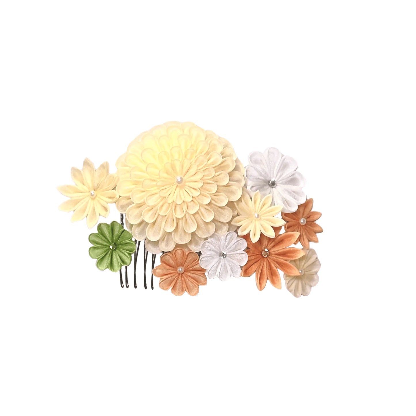 「ふかがわ」丸つまみ段菊コーム(単品)