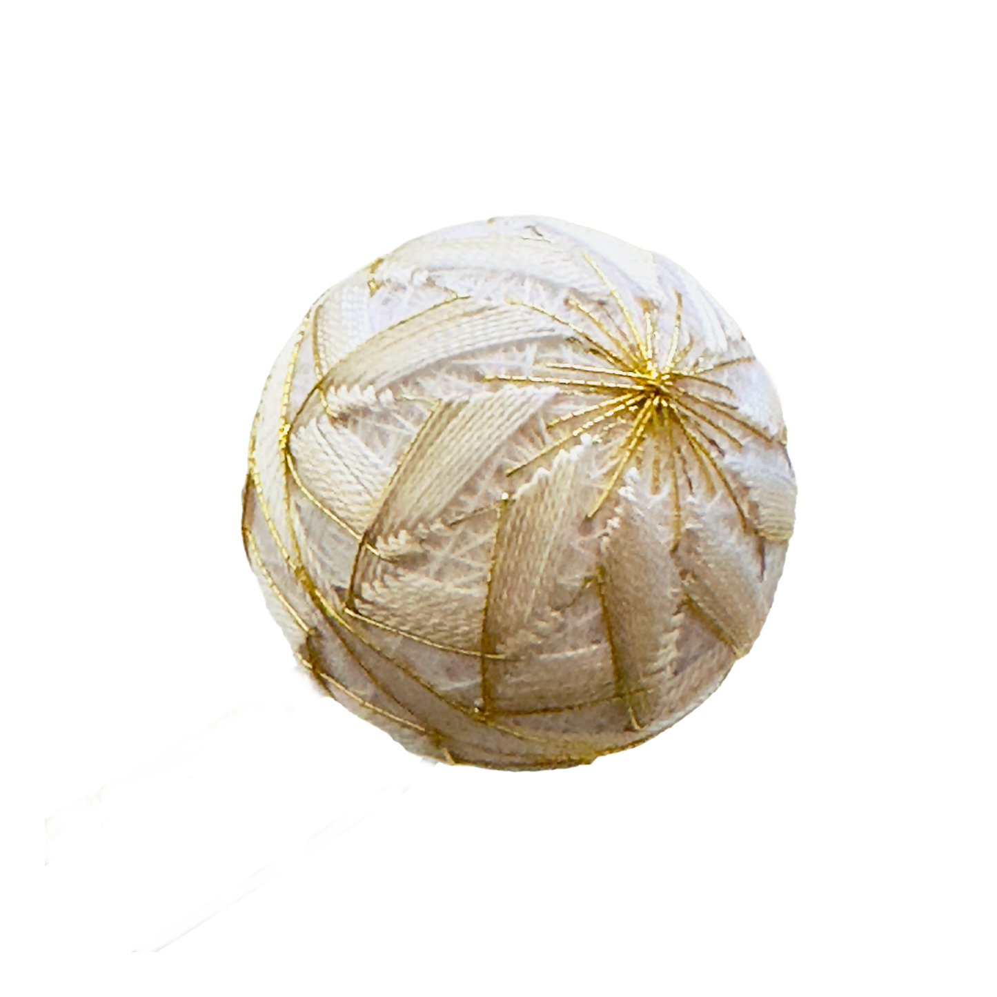 「ゆしま」丸段菊コーム式髪飾り手毬付き