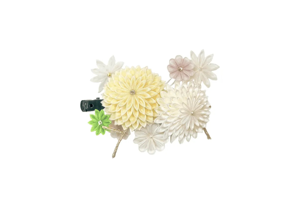 「はなむけ」袴飾りになるクリップ式髪飾り