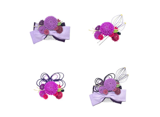 「はなむけ」袴飾りになるクリップ式髪飾り