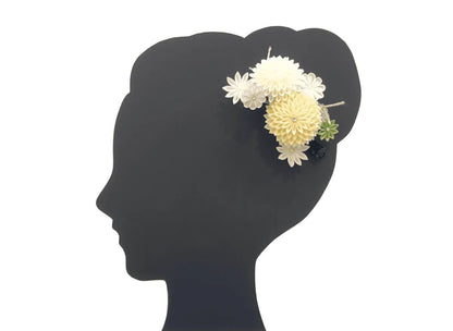 「はなむけ」袴飾りになるクリップ式髪飾り