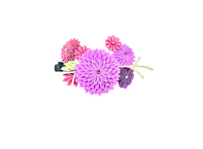 「はなむけ」袴飾りになるクリップ式髪飾り