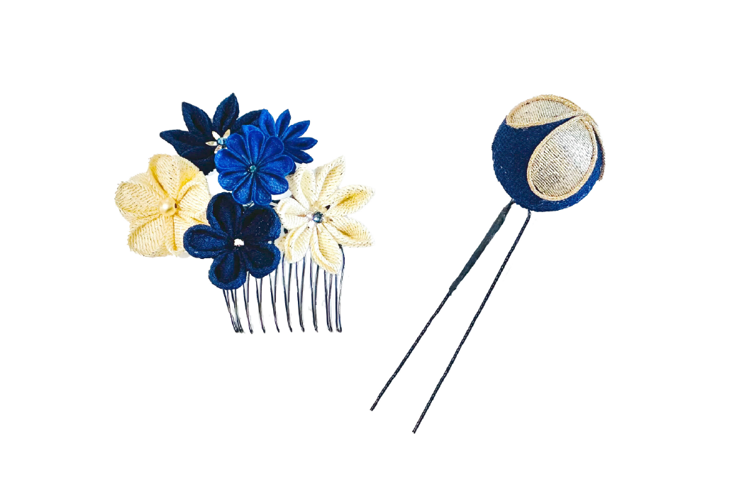 「こうじまち」玉かんざし付き2点セット