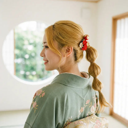 「こうじまち」玉かんざし付き2点セット