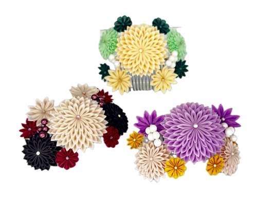 大人の髪飾り「せつな」