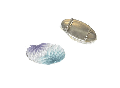 「たまゆら」鈴鹿色墨で染めた帯留