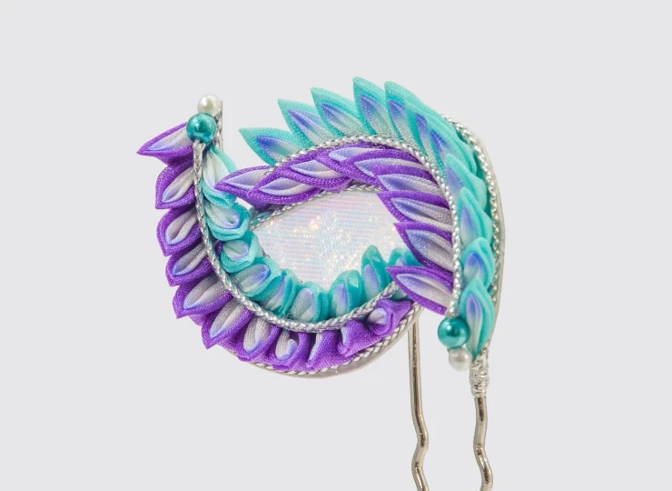 kanzashi__purple